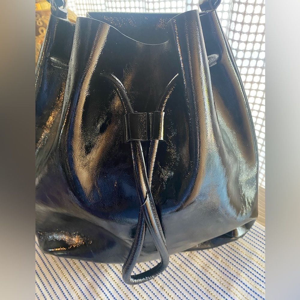 Alessandro Mari genuine leather bag black  made in Italy